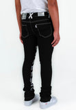 "AGAINST ALL ODDS" FLARE STACK DENIM (PH-FA22-66)