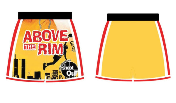 ABOVE THE RIM YELLOW BASKETBALL SHORTS (HGC112-SHT-01)