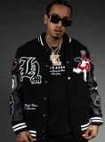MUERTE CHE PATCH VARSITY JACKET (MUERTE CHE PATCH VARSITY JACKET)