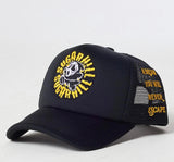 GREAT ESCAPE TRUCKER HAT (BLACK/BLACK) (SH-SPR22-10)
