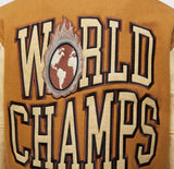 World Champs Letterman Jacket Brown and Cream (HFAW202133-3)