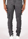 'Iron'' Cargo Jeans (IRON)