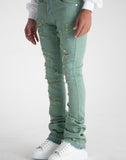 "NOW OR NEVER" FLARE STACK DENIM (PH-SS22-59)