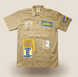 Drip-E-Mart Work Shirt - STAFF (Blue) (Drip-E-Mart-Work-Shirt-Staff-Blue)