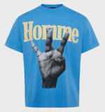 Twisted Fingers Tee Blue (HFSS2022127-2)