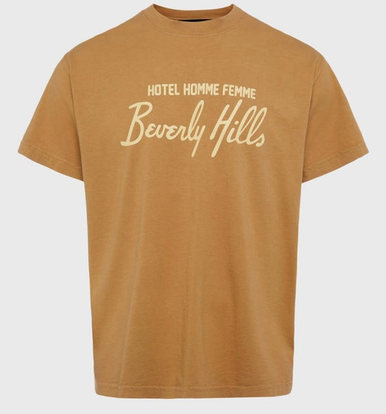 Hotel Homme Femme Tee Brown (HFSS2022130-4)