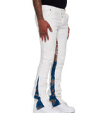 ALPHA "STACKED" (VLBS2191 WHITEJACQUARD)