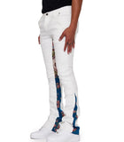 ALPHA "STACKED" (VLBS2191 WHITEJACQUARD)