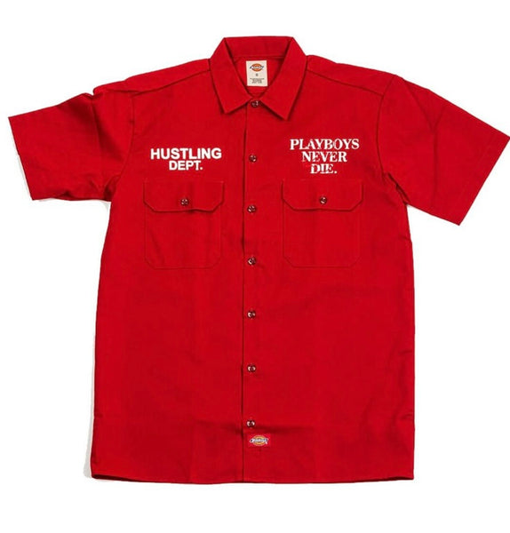 Red Utility Dickies