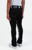 "AGAINST ALL ODDS" FLARE STACK DENIM (PH-FA22-66)