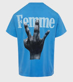 Twisted Fingers Tee Blue (HFSS2022127-2)