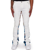 ALPHA "STACKED" (VLBS2191 WHITEJACQUARD)