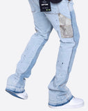 CAMO POCKET FLARE PANTS (EP10726)