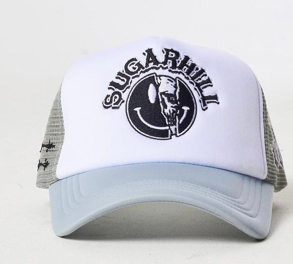 GREAT ESCAPE TRUCKER HAT (GREY/WHITE) (SH-SPR22-12)