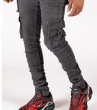 'Iron'' Cargo Jeans (IRON)