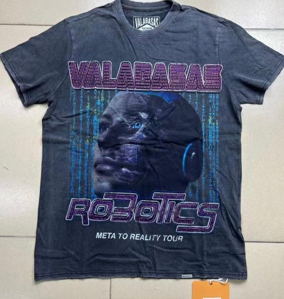 VALABASAS TEE ROBOTIC TOUR VINTAGE BLACK (Valabasas-Tee-Robotic-Tour-Vintage-Black)