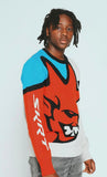 SKRT Intarsia Sweater (Red) (SGH21-015-Red)