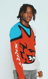 SKRT Intarsia Sweater (Red) (SGH21-015-Red)