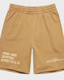 HF Basketball Sweat Shorts Brown (HFSS2022133-4)