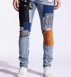 Embellish Patchwork Jean