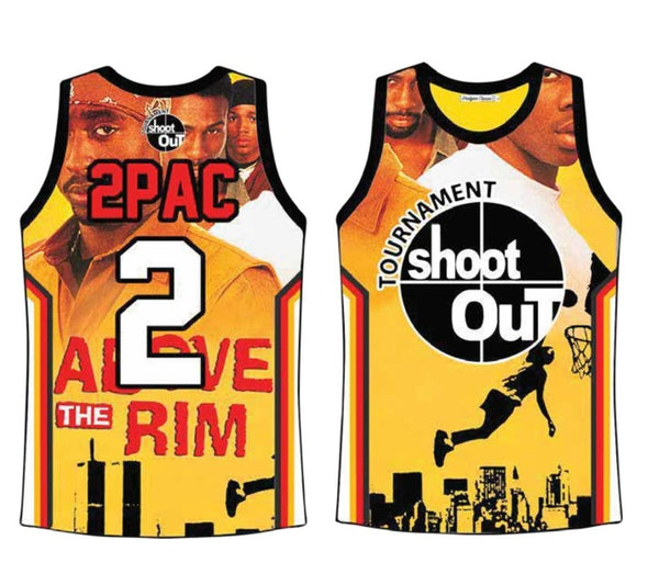 ABOVE THE RIM YELLOW BASKETBALL JERSEY