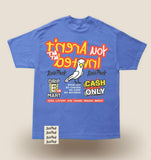 Cash Only Tee - Blue (Cash-Only-Tee-Blue)x