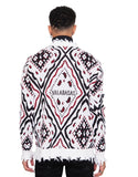 THE PLEDGE "SWEATER" (VLBS2227 WHITE/RED)