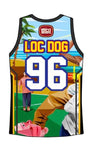 DONT BE A MENACE LOC DOG BASKETBALL JERSEY (HGC117-BBJ-01)