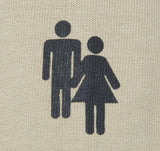 Hotel Homme Femme Tee Taupe and Black (FALL202245-1)