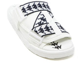 222 BANDA MITEL 1 SANDALS - WHITE BLACK