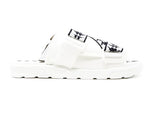 222 BANDA MITEL 1 SANDALS - WHITE BLACK