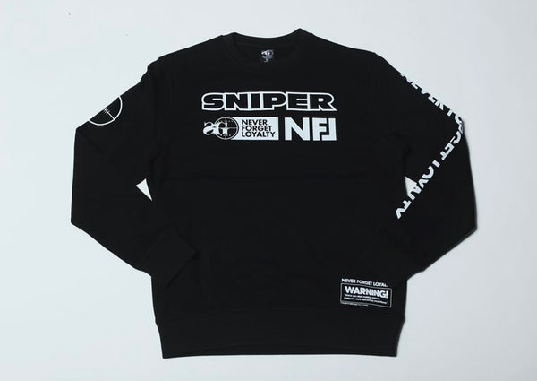 Sniper NFL Crewneck (Black) (SGFA21007-Blk)