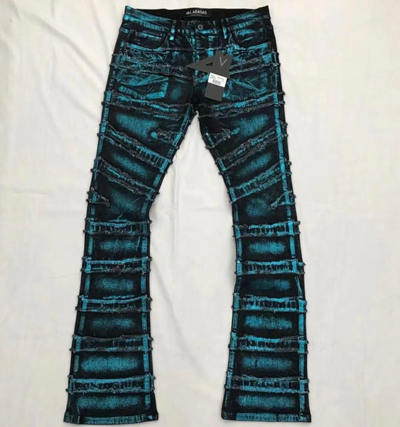 VALABASAS JEANS ZODIAC VERDE ACUA WAXED (Valabasas-Jeans-Zodiac-Verde-Acua-Waxed)
