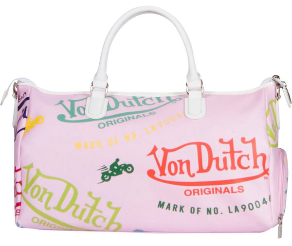OVER NIGHT ALL OVER LOGO BAG (OB5001)