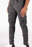 'Iron'' Cargo Jeans (IRON)