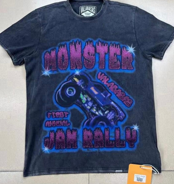 VALABASAS TEE MONSTER JAM VINTAGE BLACK (Valabasas-Tee-Monster-Jam-Vintage-Black)