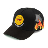 Have A Nice Day Trucker Hat V2 (Black)